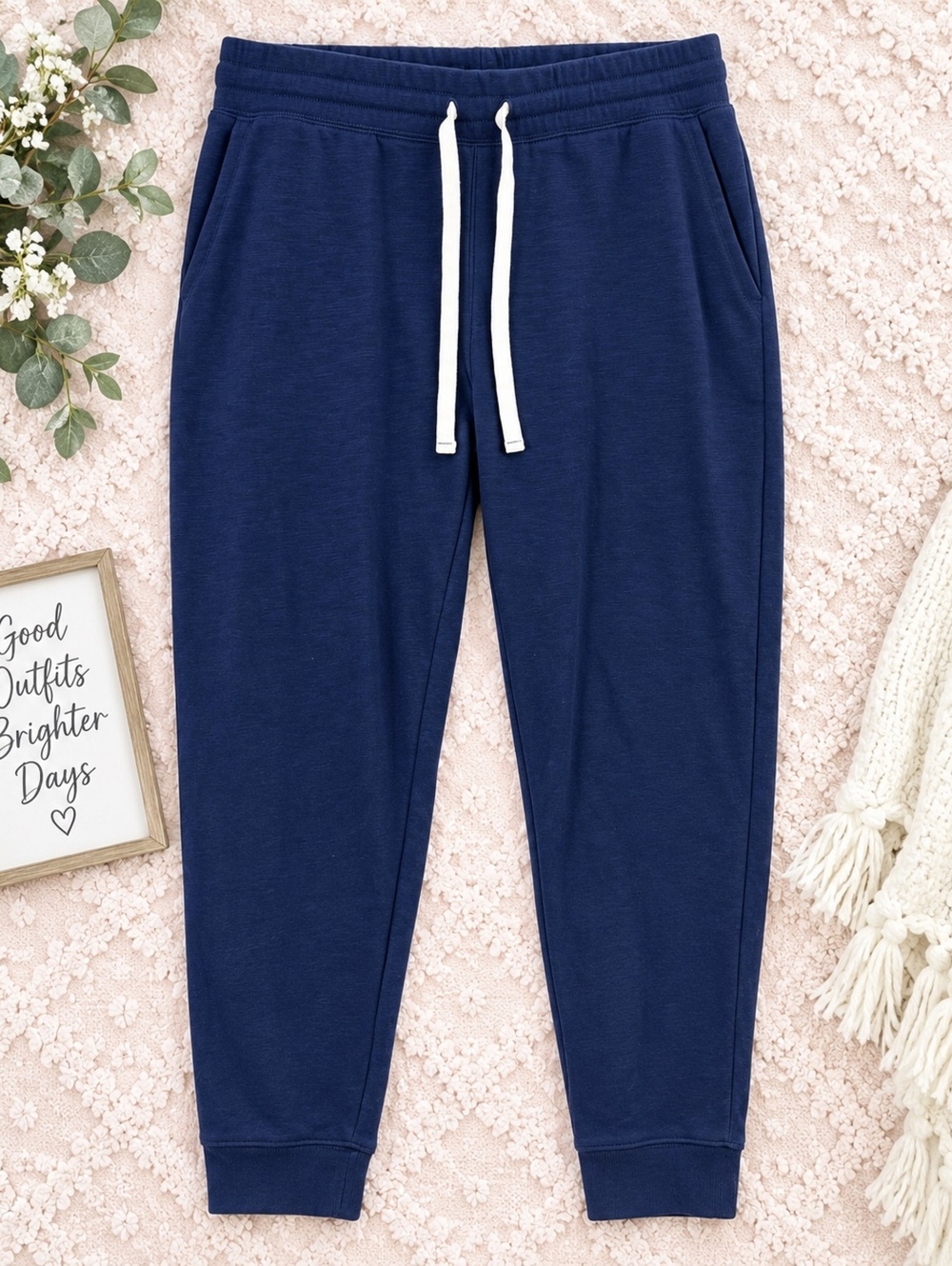 Vineyard Vines Navy Sweatpants Medium Casual